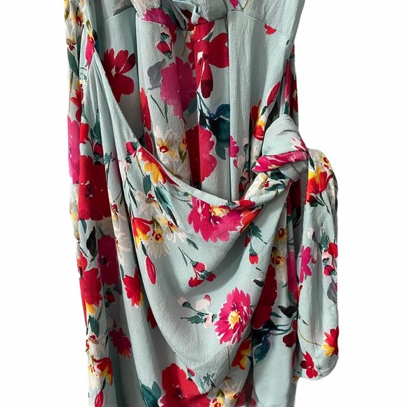 Yumi Kim Floral Island Time Wrap Front Dress Large - Picture 3 of 9